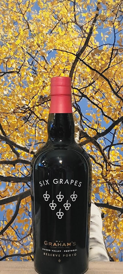 Graham's six grapes port