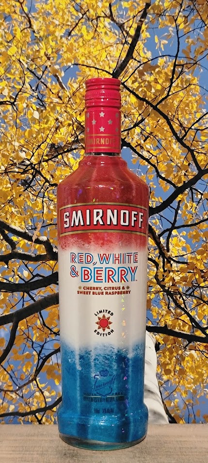 Smirnoff red white & berry vodka