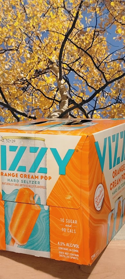 Vizzy orange cream hard seltzer