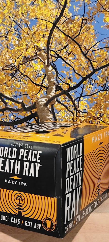 Bristol world peace death ray hazy ipa