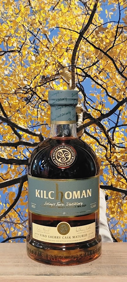 Kilchoman fino sherry cask 2023 edition scotch