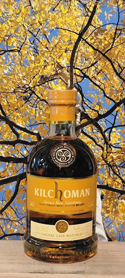 Kilchoman cognac cask 2023 edition scotch