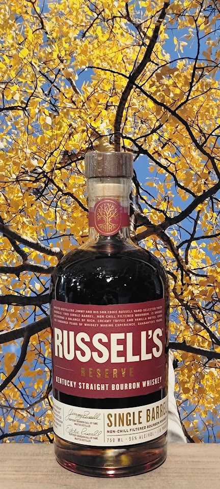 Russell's reserve single barrell bourbon