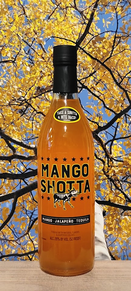 Mango shotta mango jalapeno tequila