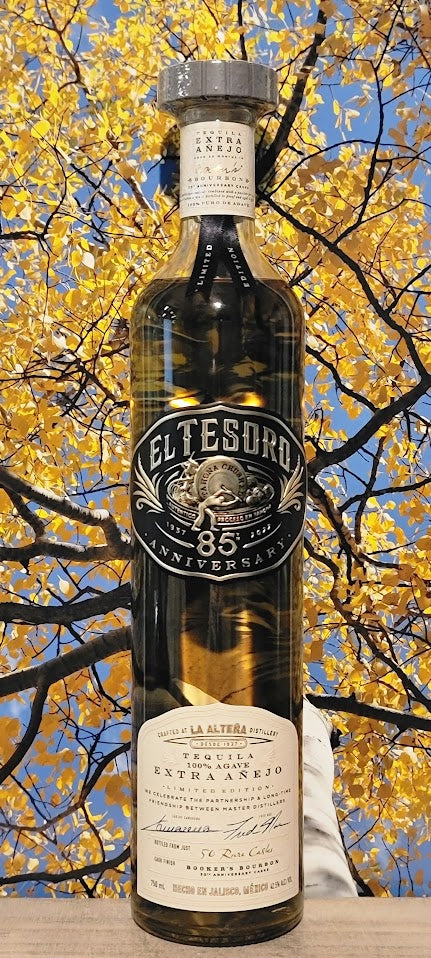 El tesoro 85th anniversary extra anejo tequila