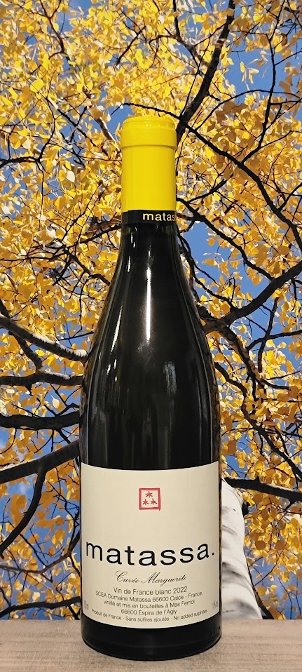 Domaine matassa vdf blanc cuvee marguerite