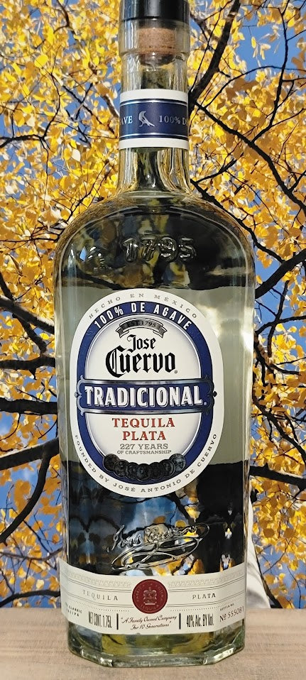 Jose cuervo tradicional plata tequila