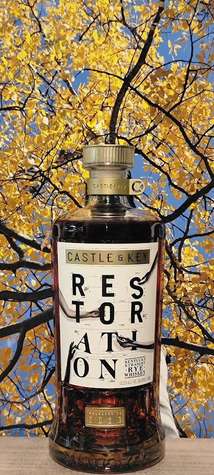 Castle & key restoration rye whiskey