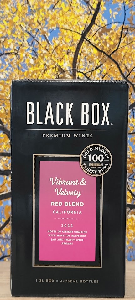 Black box vibrant & Velvety red blend