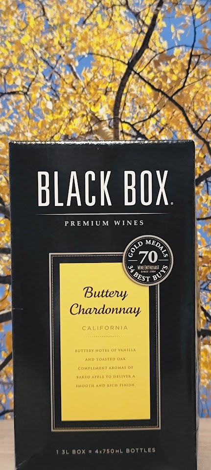 Black box buttery chardonnay