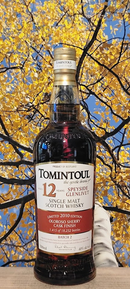 Tomintoul speyside 12yr