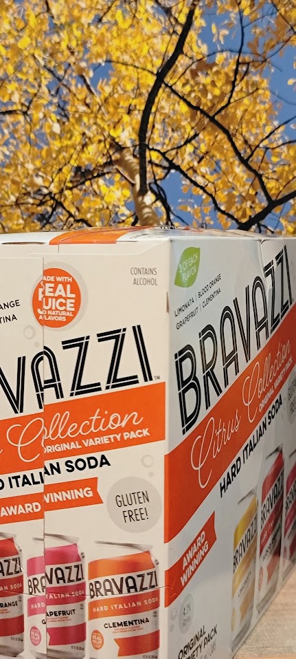 Bravazzi hard italian soda citrus collection