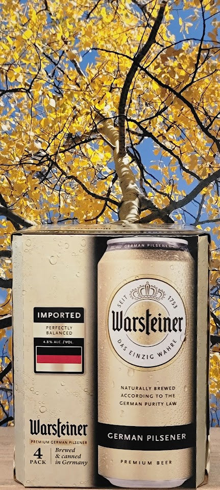 Warsteiner german pilsner