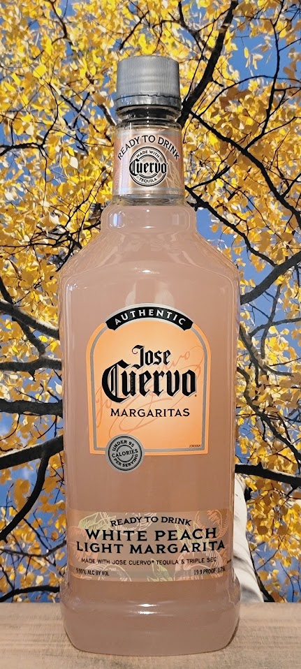 Jose cuervo white peach light margarita