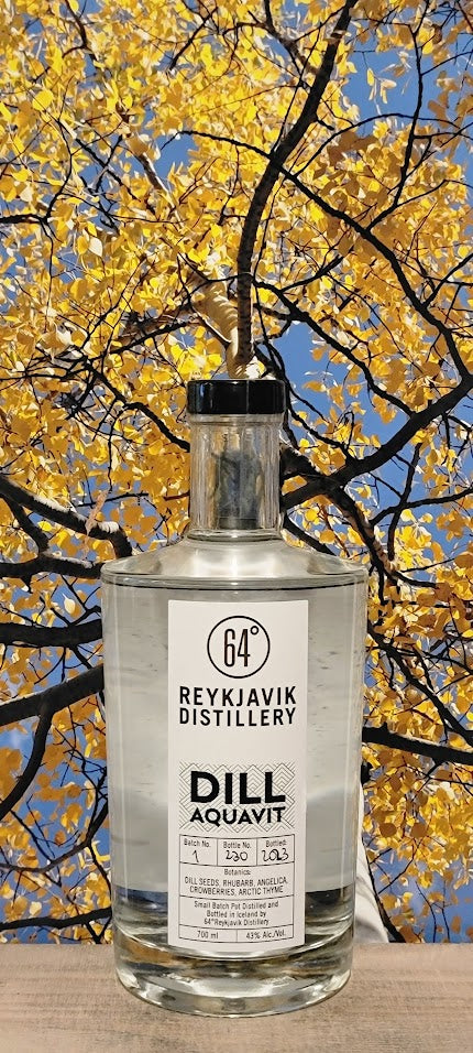 64 rekjavik distillery dill aquavit