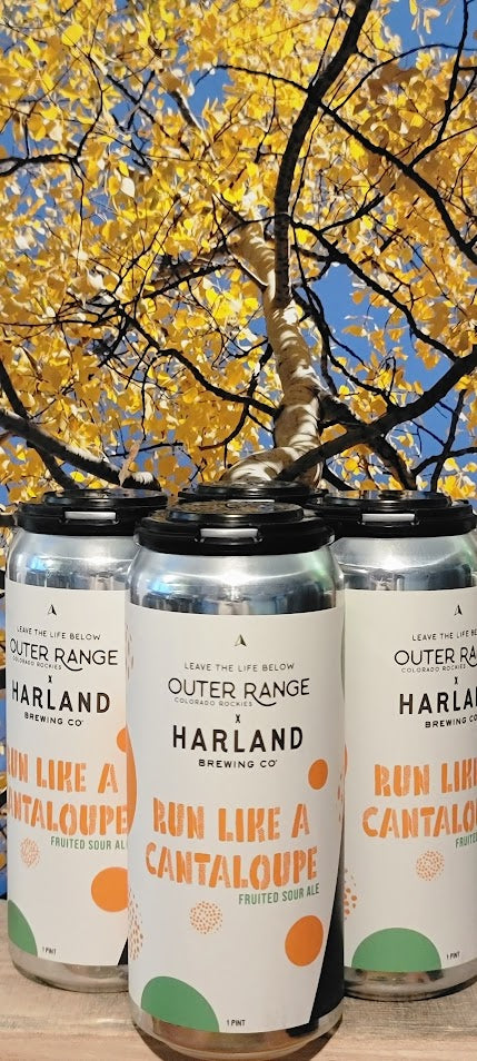 Outer range/harland brewing run like a cantaloupe sour ale