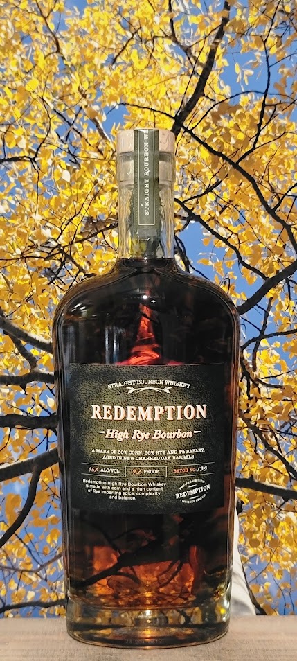 Redemption high rye bourbon