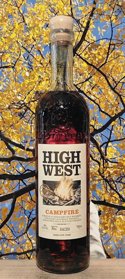 High west campfire rye whiskey