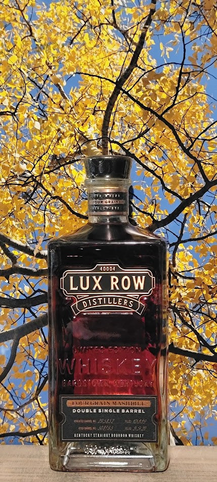 Lux row distillers four grain mashbill double single barrel