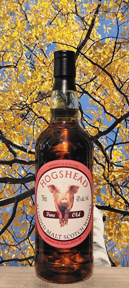 Hogshead fine old blended scotch