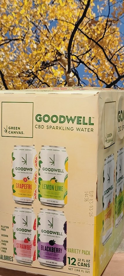 Goodwell cbd sparkling water