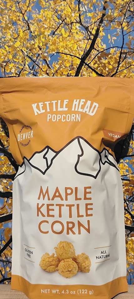 Kettle head maple kettle popcorn