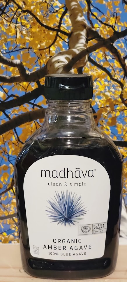 Madhava organic amber agave syrup