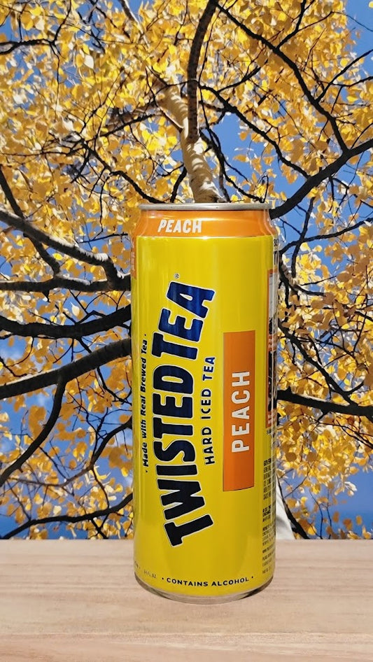 Twisted tea peach