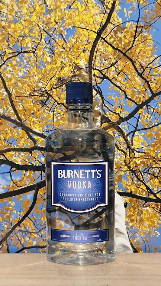 Burnett's vodka traveler