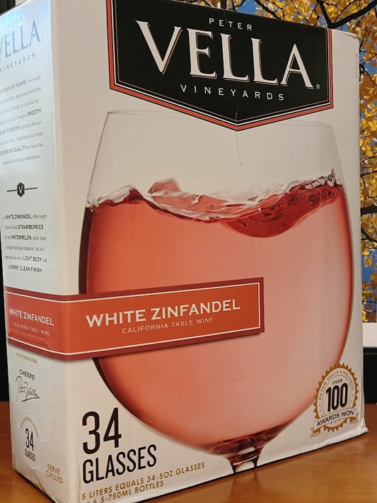 Peter vella wht zinfandel