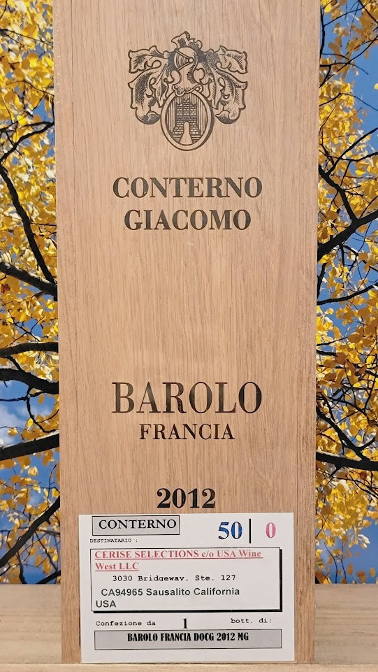 Conterno barolo cascina francia