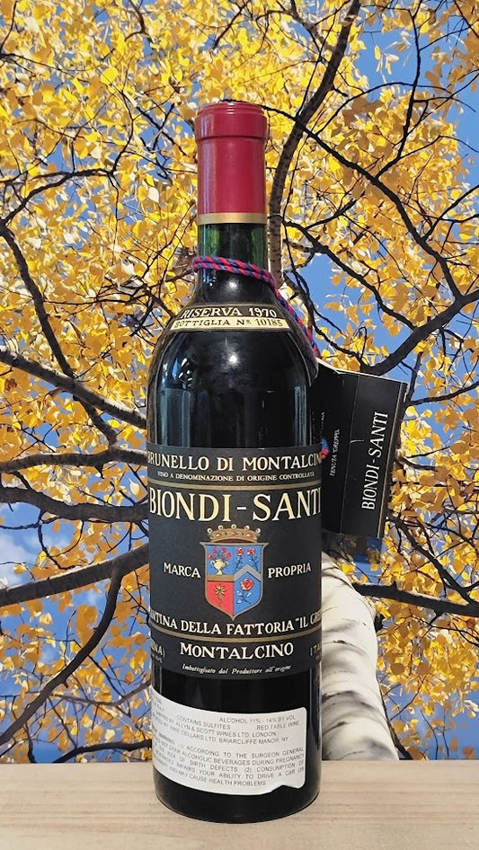 Biondi santi brunello di montalcino