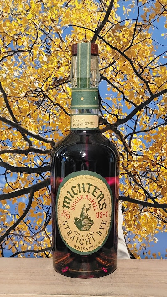 Michter's straight rye whiskey