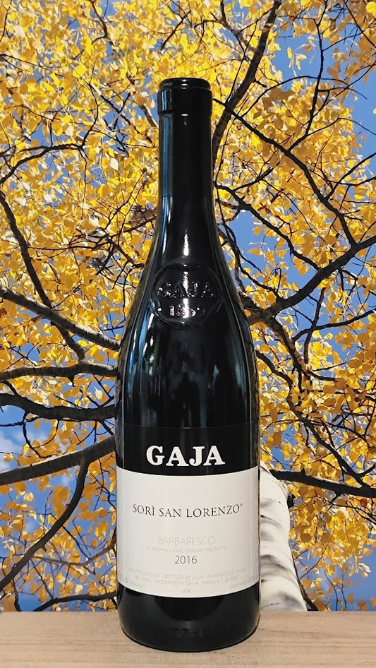 Gaja sori san lorenzo barbaresco 2016