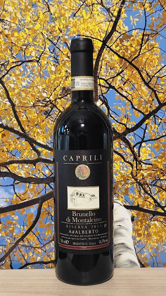 Caprili brunello di montalcino riserva 2015