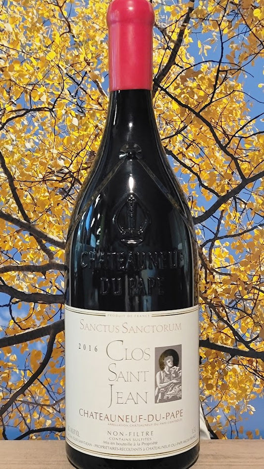 Clos st jean sanctus sanctorum chateauneuf du pape grenache