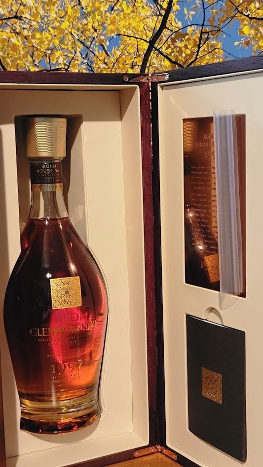 Glenmorangie scotch grand vintage malt 1997