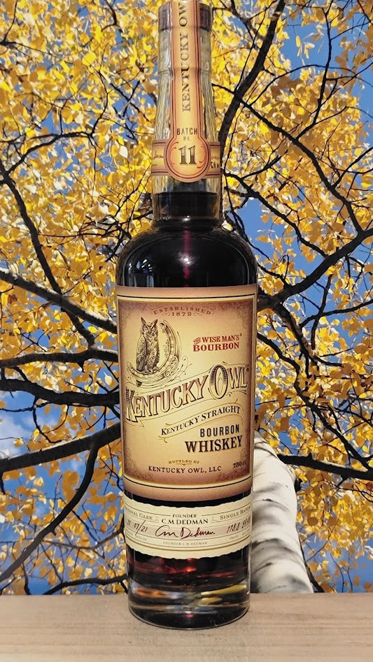 Kentucky owl the wiseman single batch no. 11 bourbon