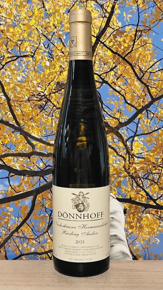 Donnhoff niederhauser hermannshohle riesling auslese 'gold'