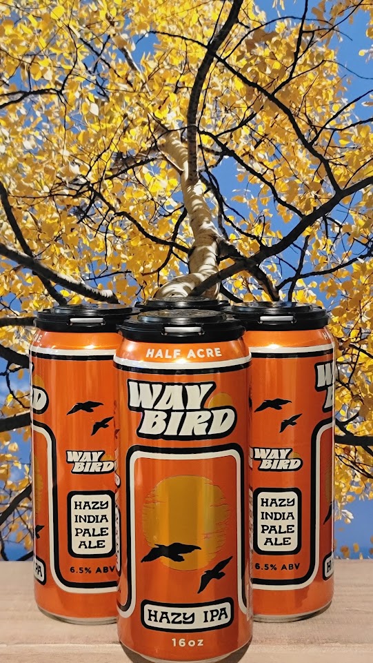 Half acre way bird hazy ipa