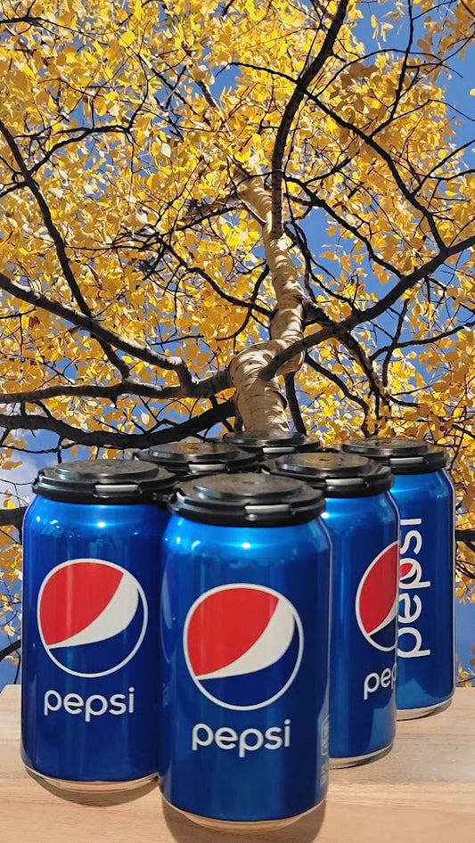 Pepsi cans