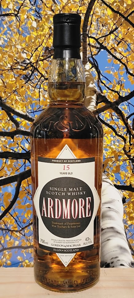 Gm ardmore 15yr scotch