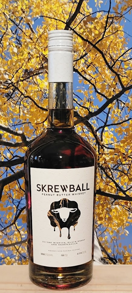 Skrewball peanut butter whiskey