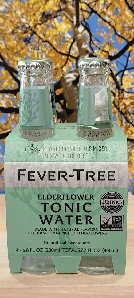 Fever tree elderflower tonic